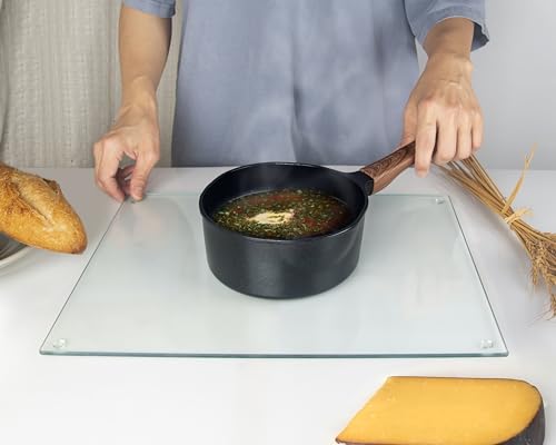 Original Kitchenvilleâ„¢ Glass Chopping / Cutting Board Bundle (50x40cm + 40x30cm)