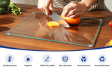 Original Kitchenville™ Glass Chopping / Cutting Board 40x30cm