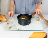 Original Kitchenville™ Glass Chopping / Cutting Board 50x40cm