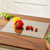 Original Kitchenville™ Glass Chopping Board Bundle (50x40cm + 40x30cm)