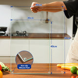 Original Kitchenville™ Glass Chopping / Cutting Board 40x30cm